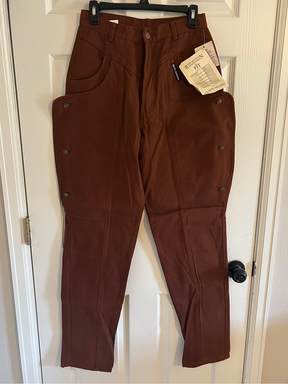 NWT Vintage Copper / Brown Chap-Style  Rockies
